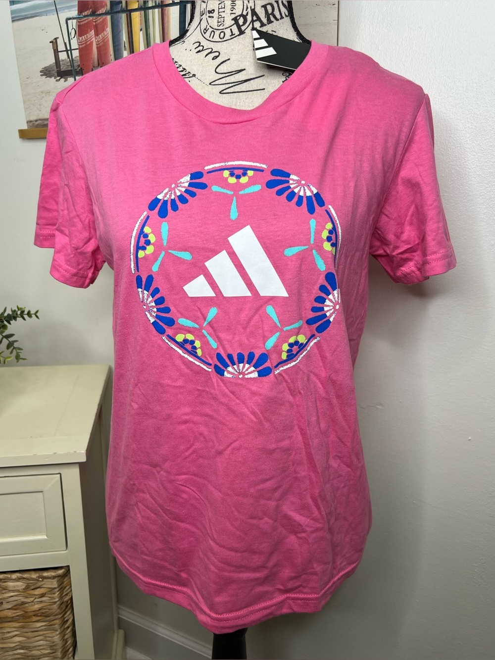Brand New-Adidas Floral Soccer Ball Top